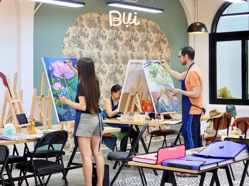 Địa chỉ lớp học vẽ Quận 2 của Mỹ Thuật Bụi