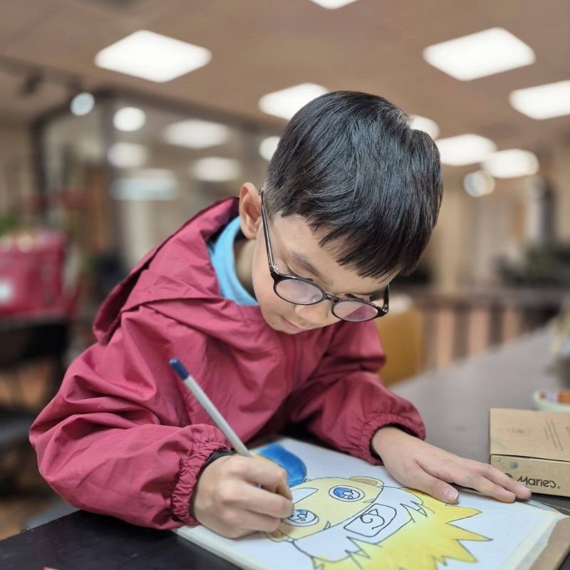 Lớp học vẽ Anime minh họa