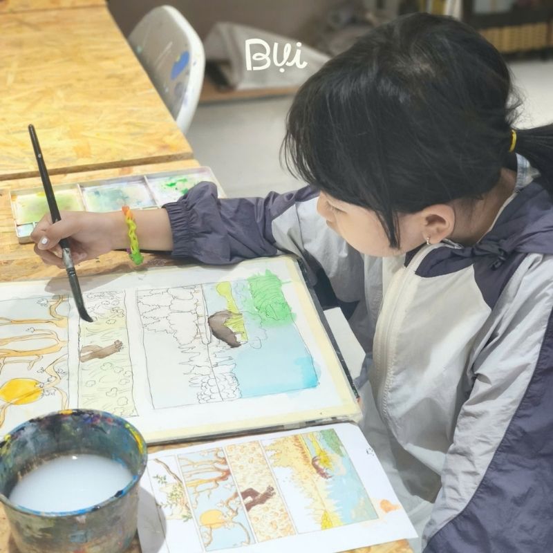 Lớp học vẽ Màu nước