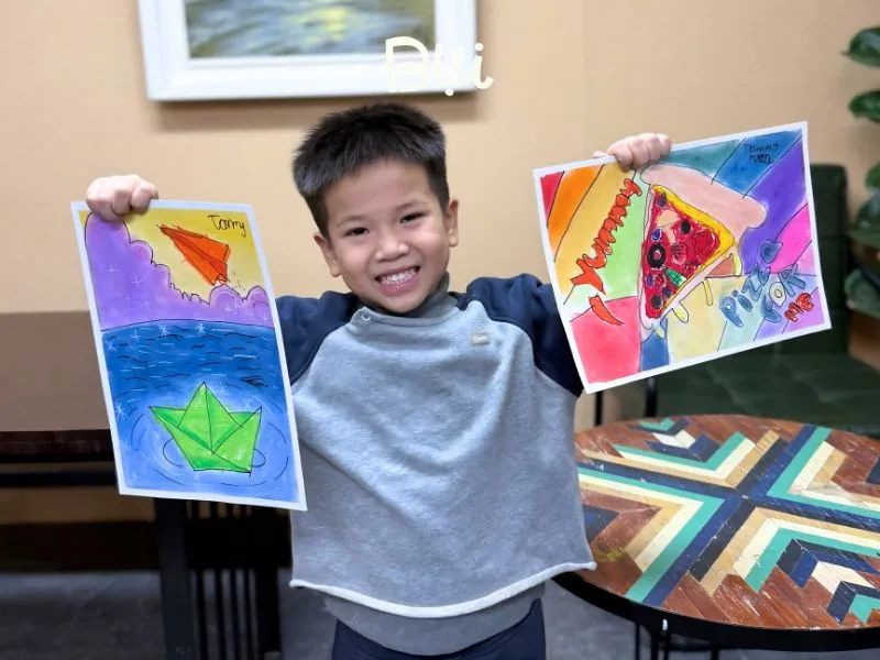 Tác phẩm học viên Bụi Nhỏ Tân Phú