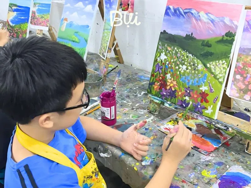 Tác phẩm học viên Bụi Nhỏ Tân Phú