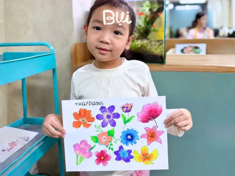 Tác phẩm học viên Bụi Nhỏ Tân Phú