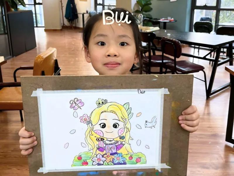 Tác phẩm học viên Bụi Nhỏ Tân Phú