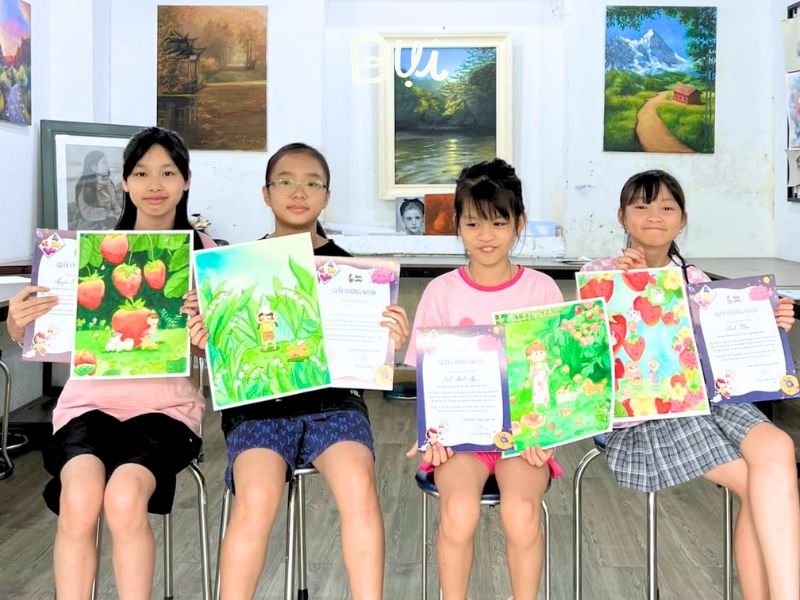 Tác phẩm học viên cơ sở quận 8