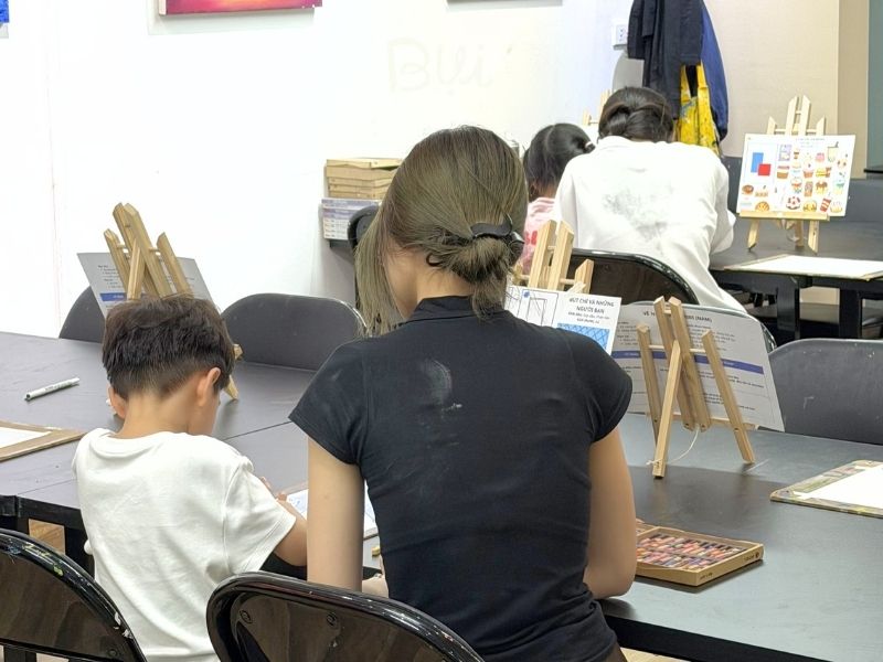 Thông tin lớp dạy vẽ cho bé Quận Hoàn Kiếm của Bụi