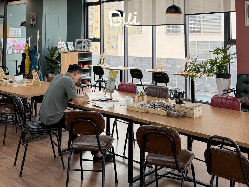 Thông tin về lớp dạy vẽ Quận Nam Từ Liêm của Bụi