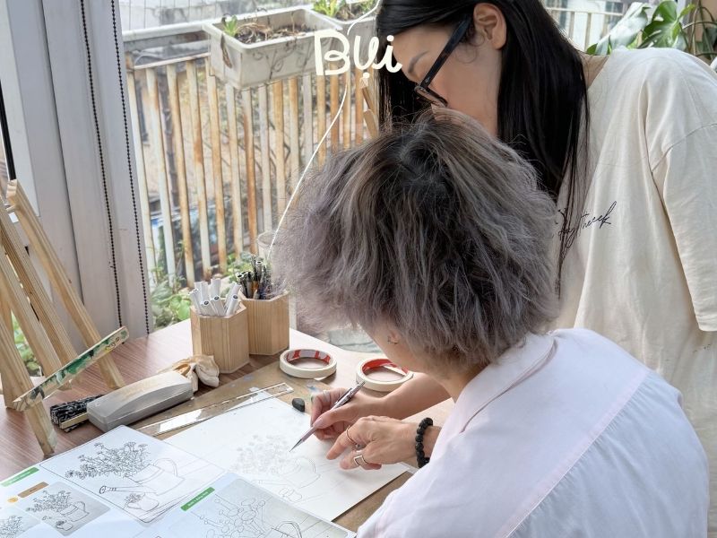 Thông tin lớp dạy vẽ Quận Hoàn Kiếm của Bụi Lớn