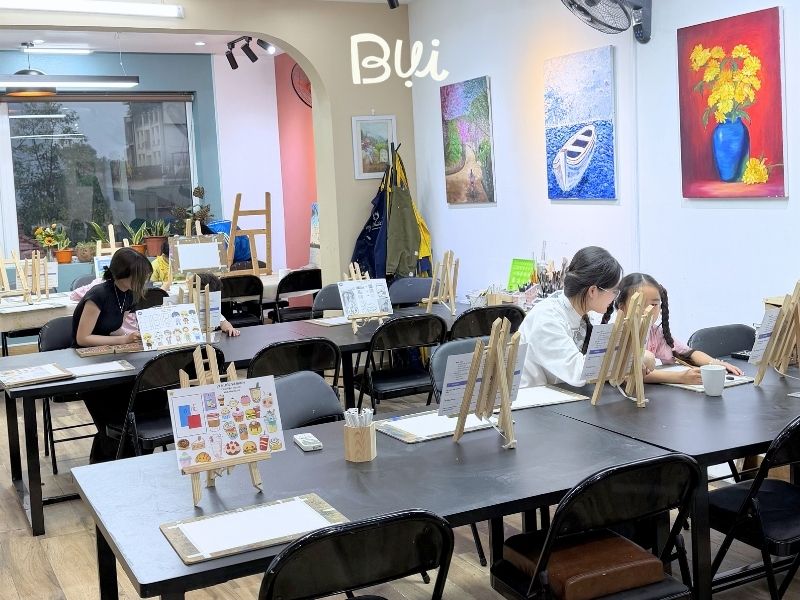 Bụi nhỏ - Lớp dạy vẽ cho bé Quận Cầu Giấy