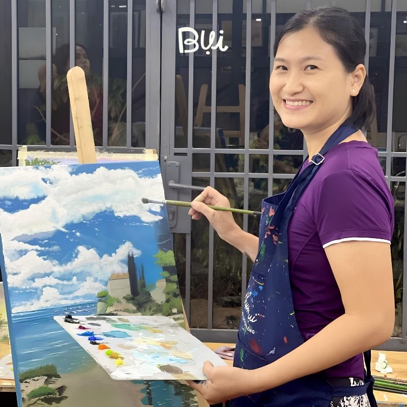 Phương pháp đào tạo của giáo viên Mỹ Thuật Bụi