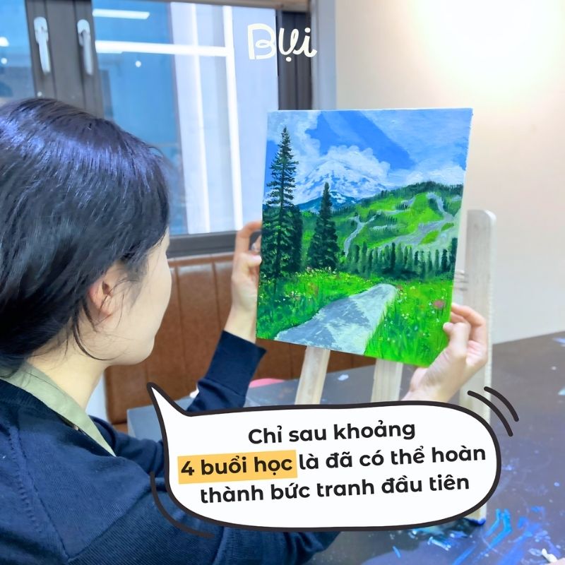 Tác phẩm học viên Bụi Lớn cơ sở Cầu Giấy