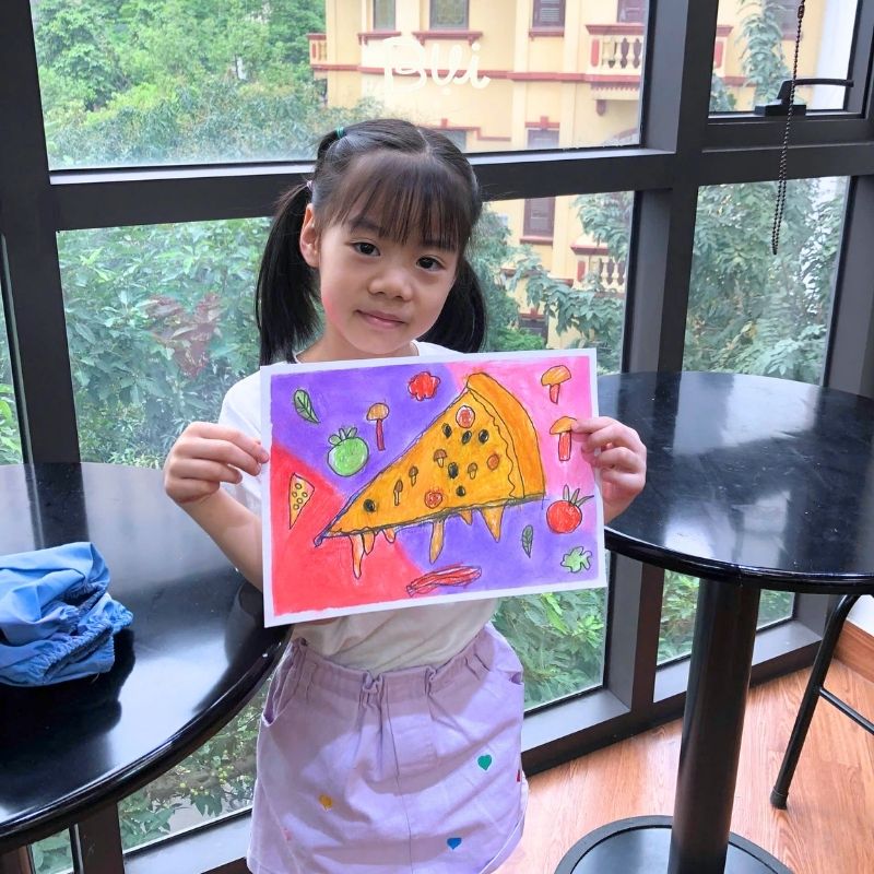 Tác phẩm học viên Bụi Nhỏ cơ sở Cầu Giấy