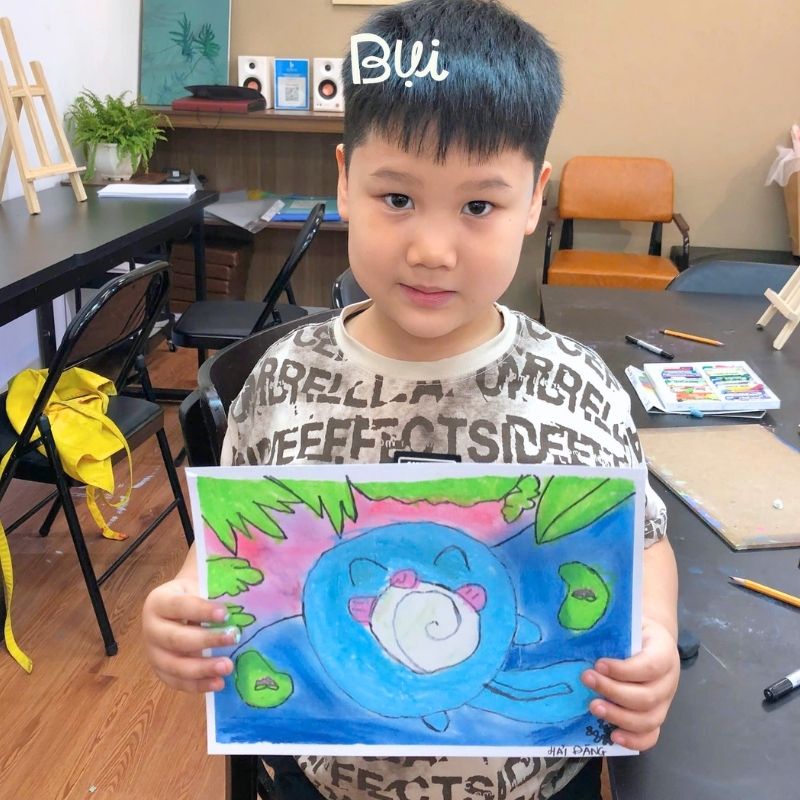 Tác phẩm học viên Bụi Nhỏ cơ sở Cầu Giấy