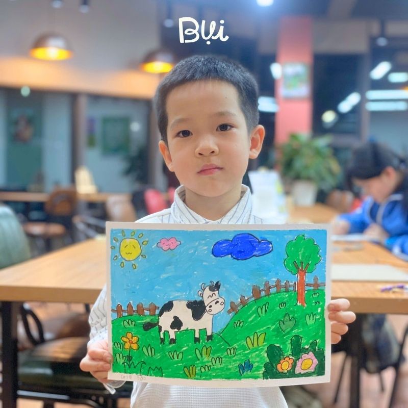 Tác phẩm học viên Bụi Nhỏ cơ sở Cầu Giấy