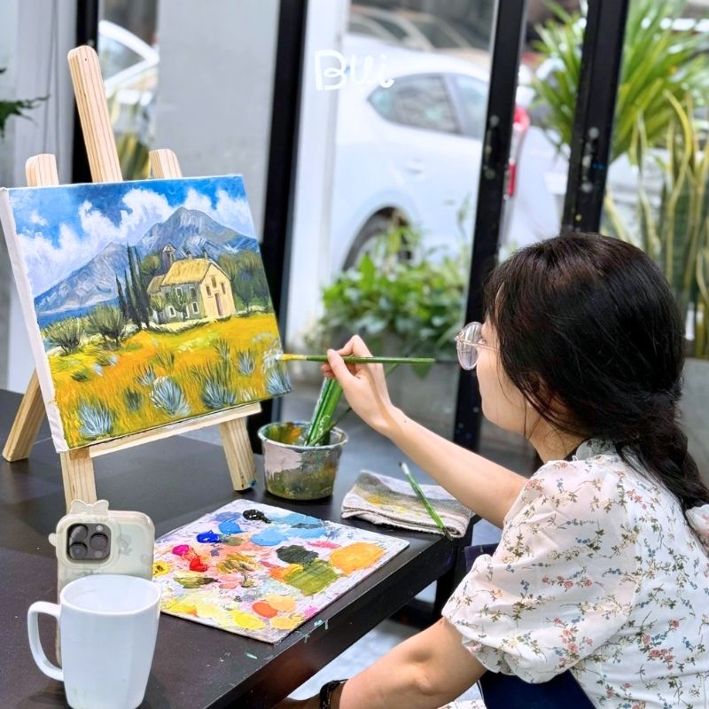 Tác phẩm học viên lớp vẽ Quận 3