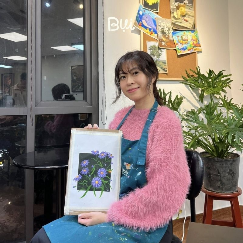 Tác phẩm học viên Mỹ Thuật Bụi Quận 8