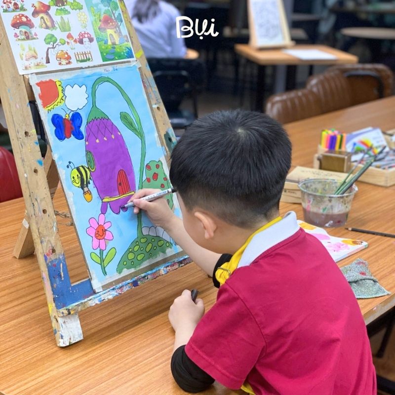 Tác phẩm học viên tại lớp vẽ quận 1