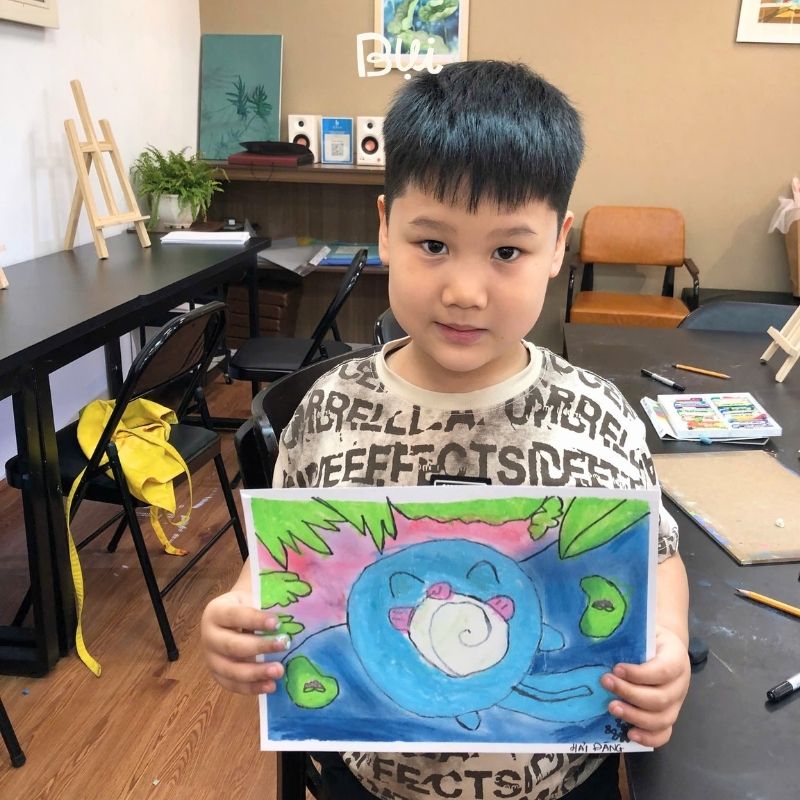 Tác phẩm học viên tại lớp vẽ quận 1