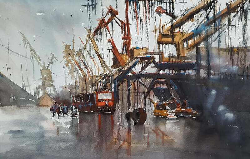 Tranh màu nước