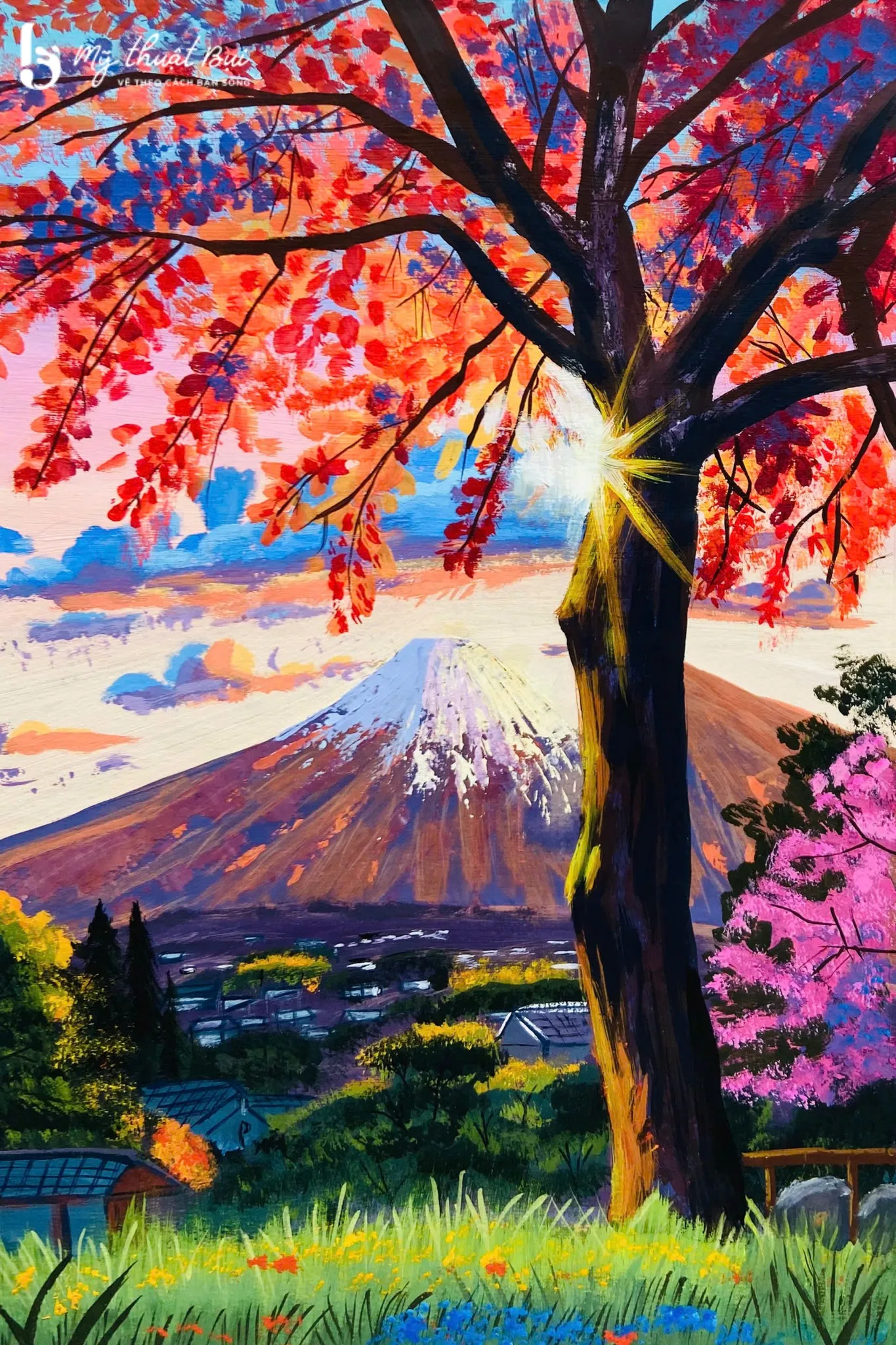 Tranh phong cảnh Nhật Bản