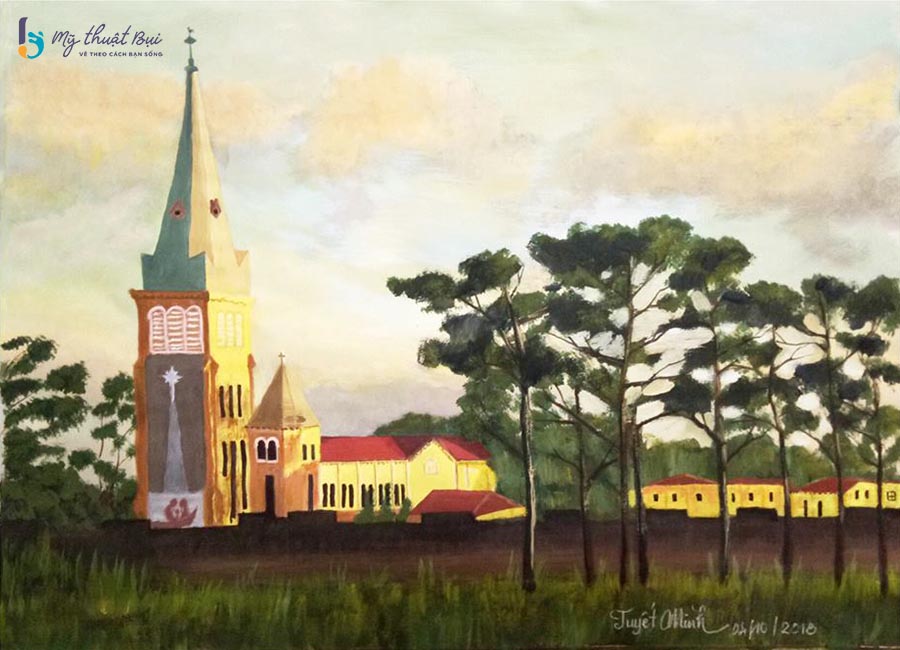 Tranh phong cảnh nước ngoài 2