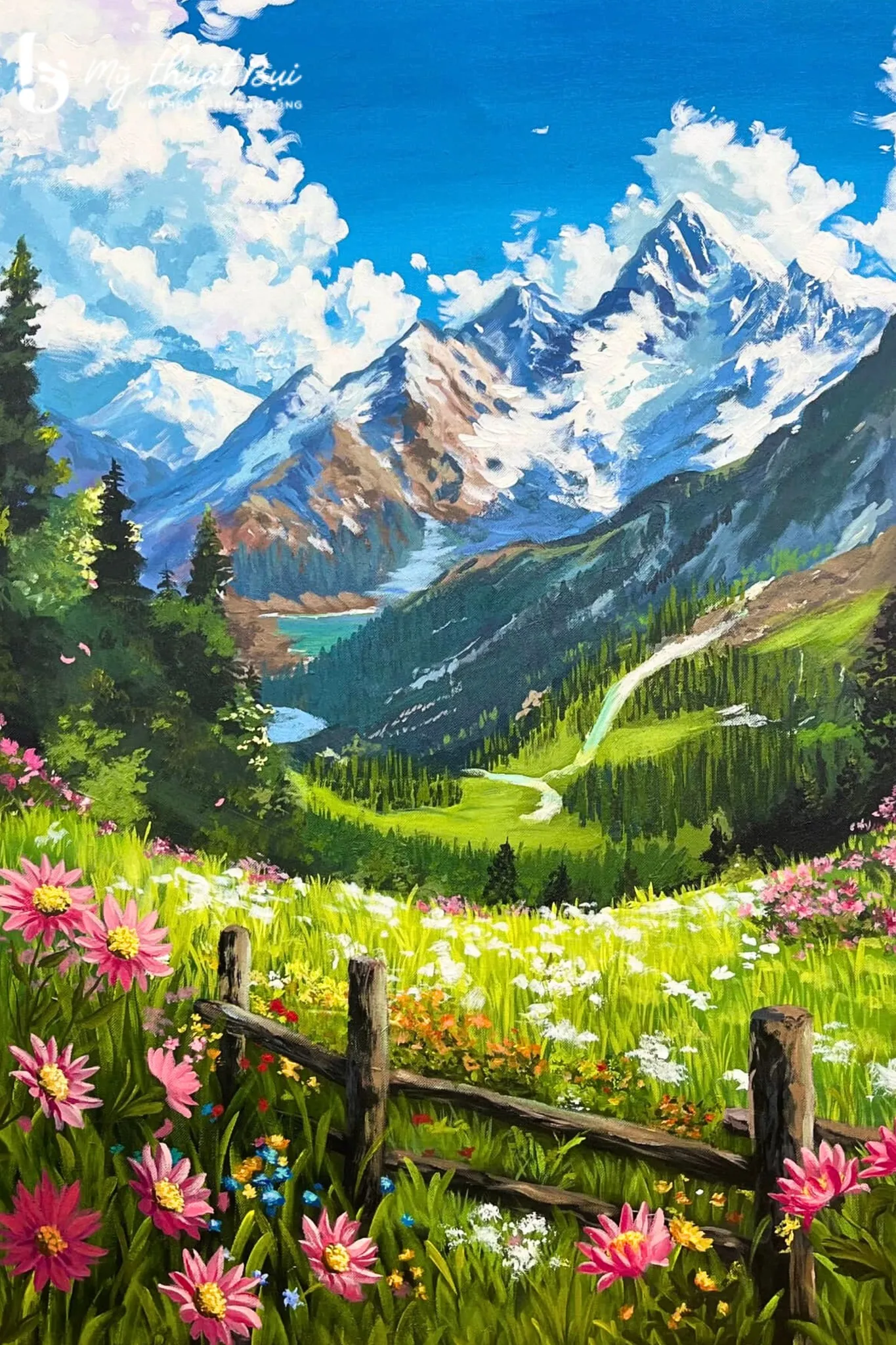 Tranh phong cảnh thiên nhiên