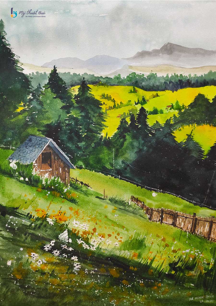 Tranh phong cảnh thiên nhiên