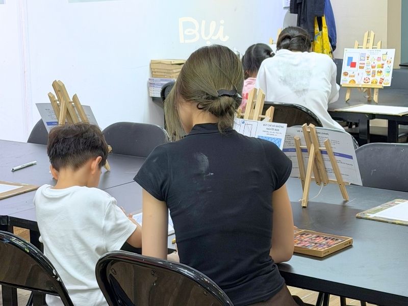 Sự khác biệt của Bụi Nhỏ so với các lớp vẽ khác