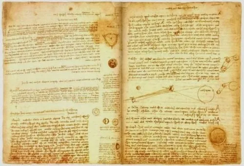Bộ sưu tập các tài liệu khoa học có tên Codex Leicester của Da Vinci Bộ sưu tập các tài liệu khoa học có tên Codex Leicester của Da Vinci