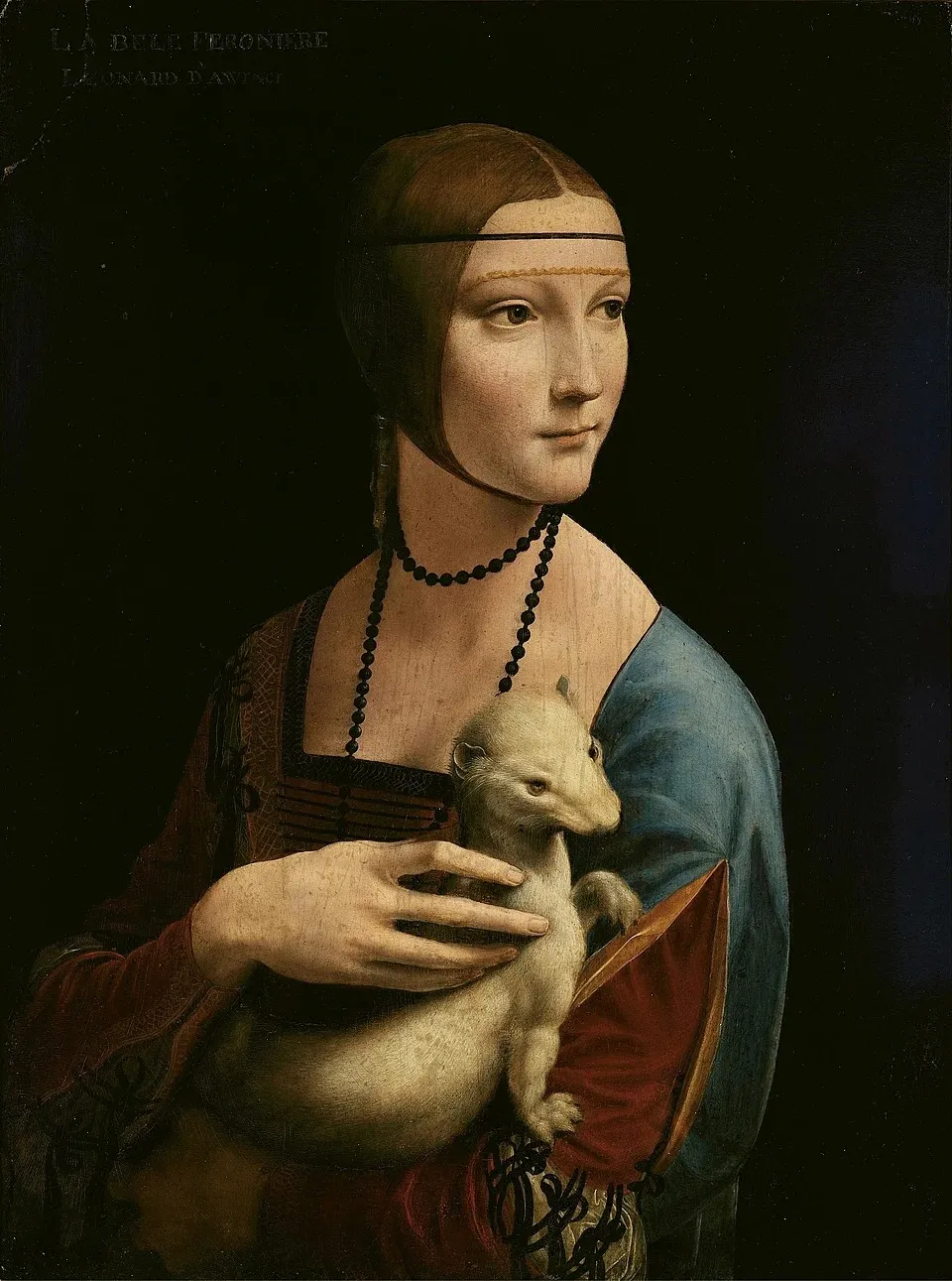Bức tranh Quý cô và con chồn của danh họa Leonardo da Vinci Bức tranh Quý cô và con chồn của danh họa Leonardo da Vinci