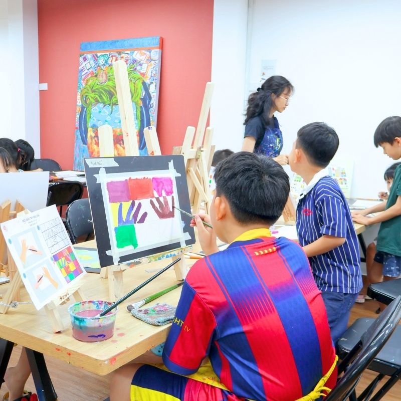 Hình ảnh học viên Lớp Bụi Nhỏ Thanh Nhàn