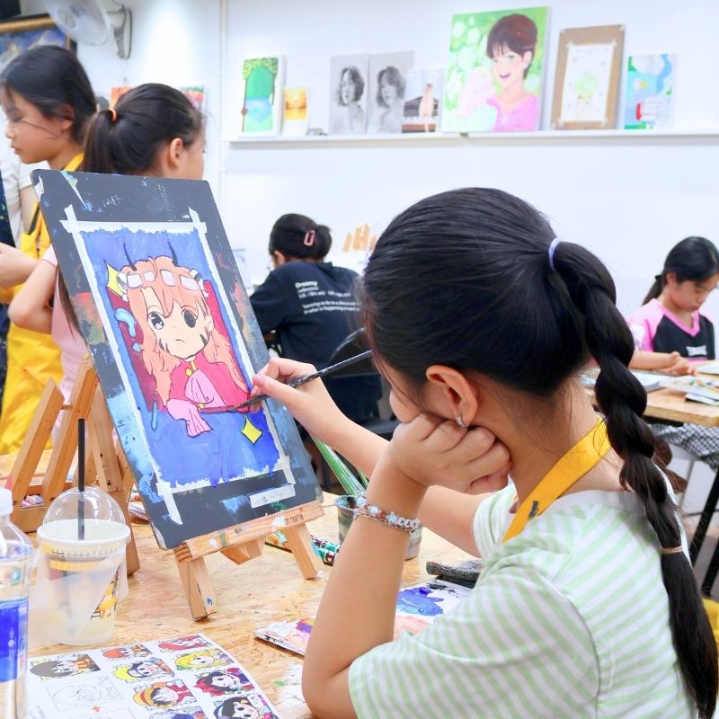 Hình ảnh học viên Lớp Bụi Nhỏ Thanh Nhàn