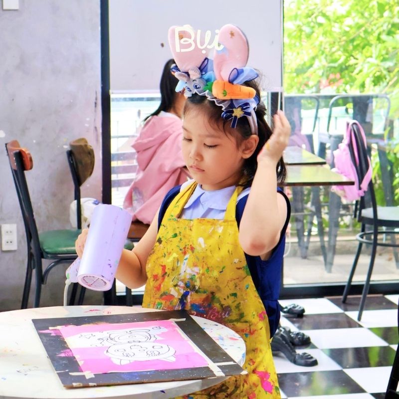 Hình ảnh học viên Lớp Bụi Nhỏ Thanh Nhàn