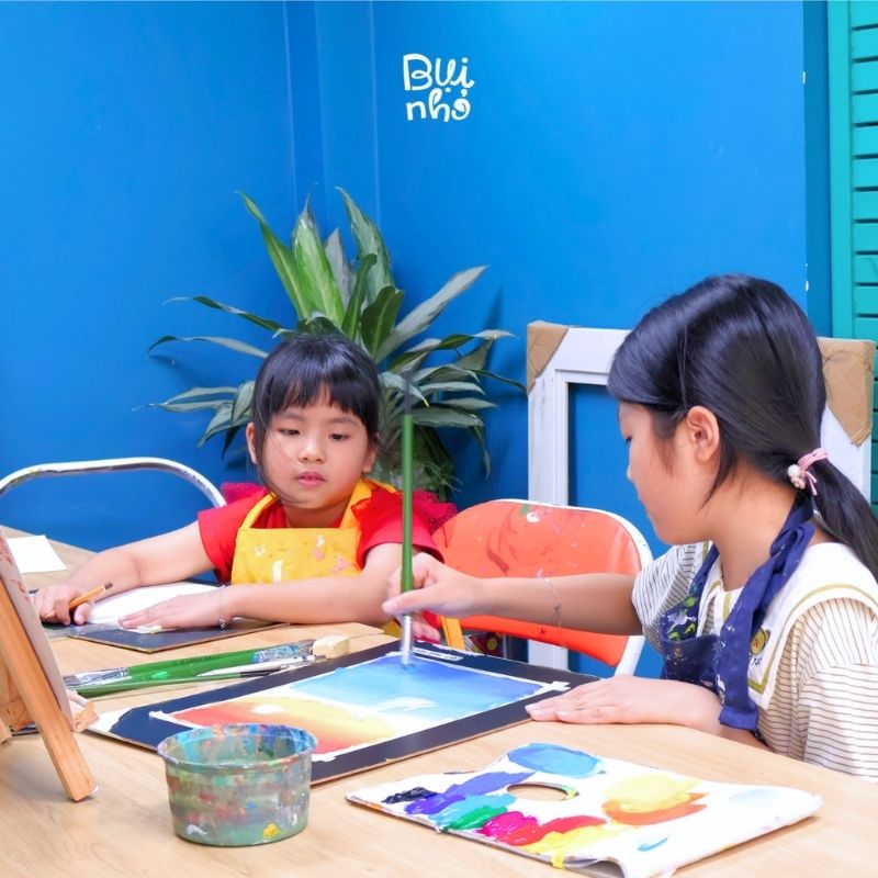 Hình ảnh học viên lớp Bụi Nhỏ quận Phú Nhuận