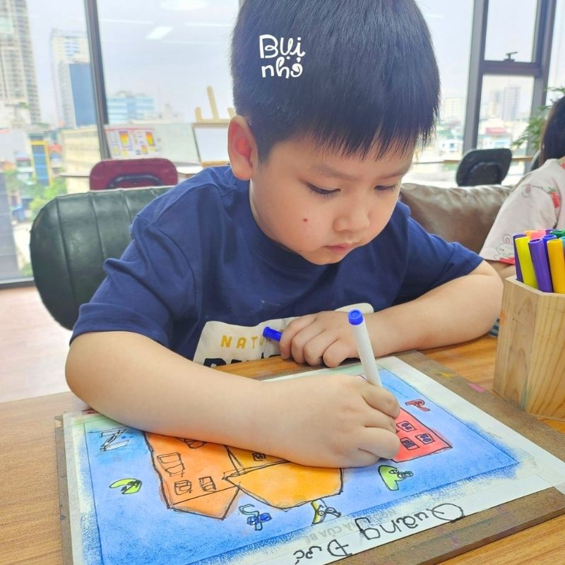 Hình ảnh học viên lớp Bụi Nhỏ quận Phú Nhuận