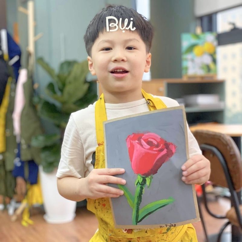 Tác phẩm học viên Bụi Nhỏ khu vực Bắc Từ Liêm