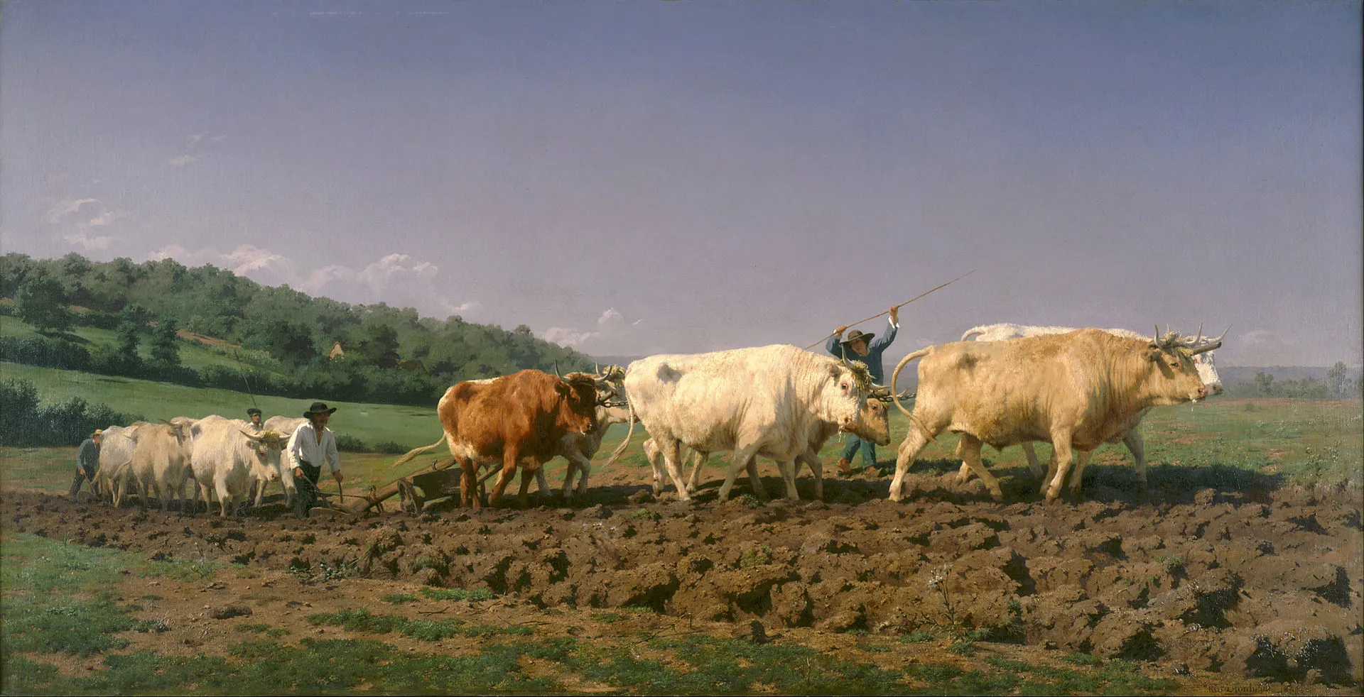 Tranh Ploughing in Nevers (1846) của Rosa Bonheur Tranh Ploughing in Nevers (1846) của Rosa Bonheur