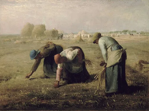 Tác phẩm tranh sơn dầu Những người nhặt lúa The Gleaners của họa sĩ Jean-Francois Millet Tác phẩm tranh sơn dầu Những người nhặt lúa The Gleaners của họa sĩ Jean-Francois Millet
