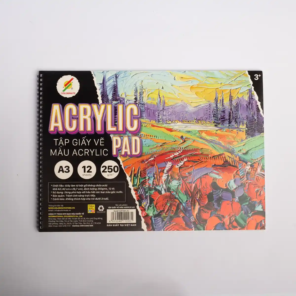 Các loại giấy vẽ màu Acrylic và Gouache Các loại giấy vẽ màu Acrylic và Gouache