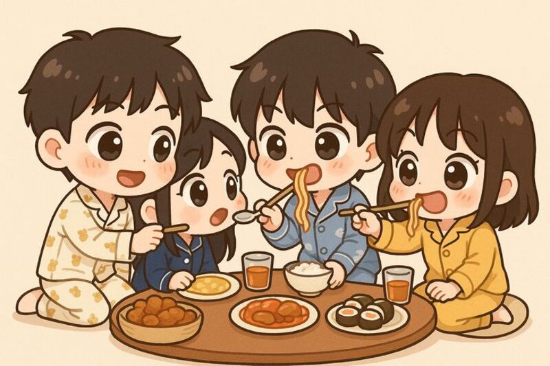 200+ ảnh chibi cute dễ thương, hình ảnh anime chibi đẹp 2026 112 Hình ảnh chibi gia đình