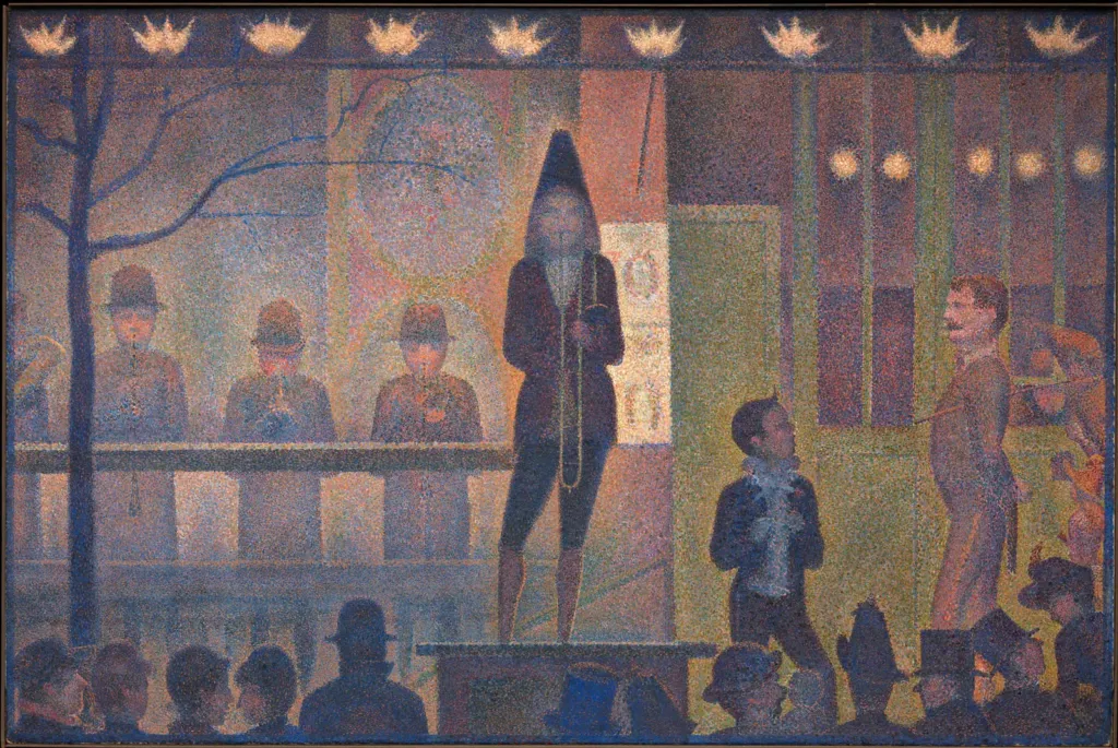Kiệt tác Circus Sideshow của họa sĩ Hậu Ấn tượng Georges Seurat Kiệt tác Circus Sideshow của họa sĩ Hậu Ấn tượng Georges Seurat