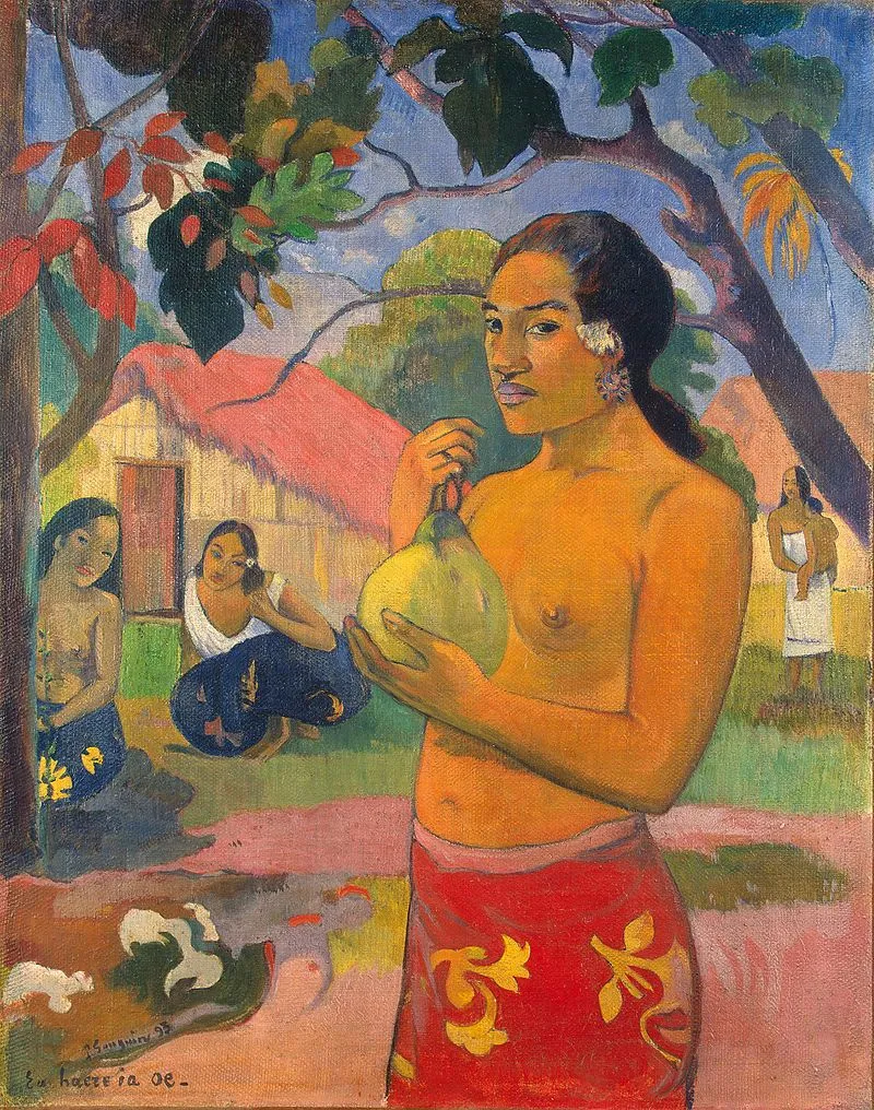 Tác phẩm Woman Holding a Fruit, Paul Gauguin Tác phẩm Woman Holding a Fruit, Paul Gauguin