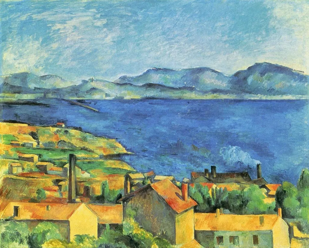 Tác phẩm The Bay of Marseille, Seen from L'Estaque, Paul Cézanne Tác phẩm The Bay of Marseille, Seen from L'Estaque, Paul Cézanne