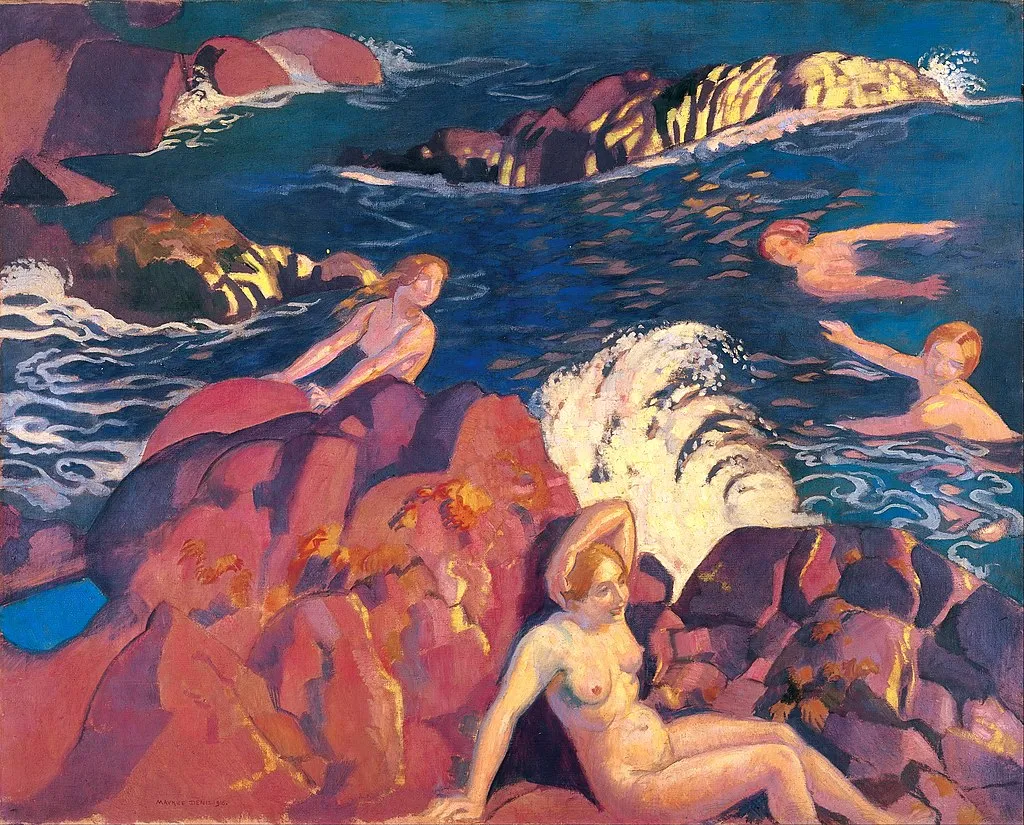 Tranh sơn dầu Wave của danh họa Maurice Denis Tranh sơn dầu Wave của danh họa Maurice Denis
