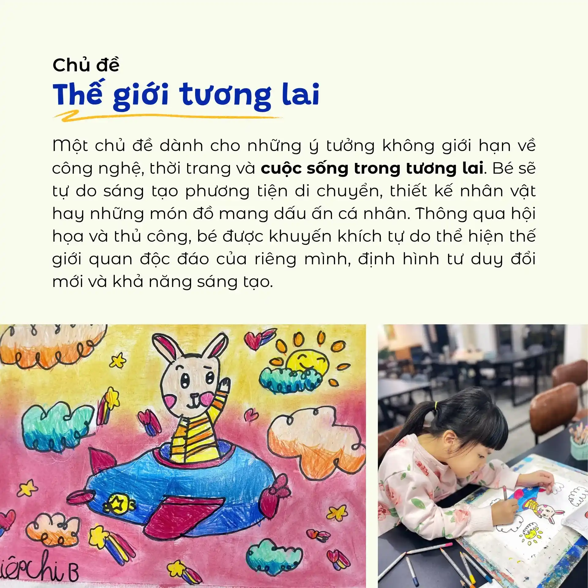 Trại hè bán trú chủ đề Thế giới tương lai