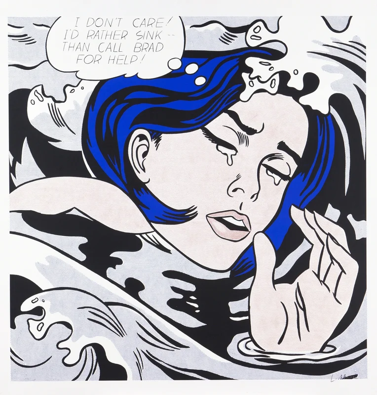 Tác phẩm Drowning Girl (1963) Tác phẩm Drowning Girl (1963)