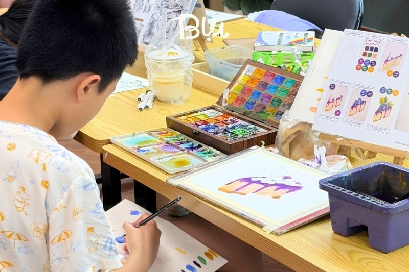 Cách dạy vẽ cho trẻ em thiếu nhi, mầm non theo từng độ tuổi 1 Lợi ích của việc cho bé học vẽ từ nhỏ