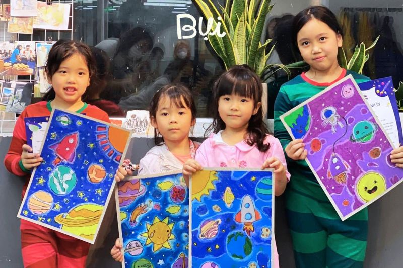 Có nên cho trẻ học vẽ không? Lợi ích của việc cho trẻ học vẽ 4 Lời khuyên từ Mỹ Thuật Bụi dành cho phụ huynh