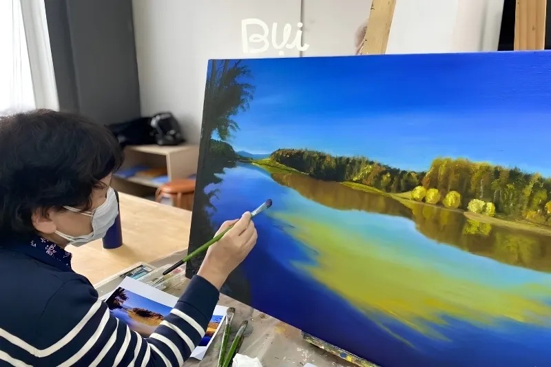 Lý do sử dụng sơn dầu để vẽ