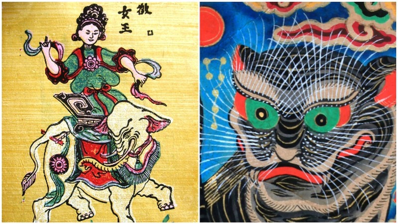 So sánh tranh Hàng Trống và tranh Đông Hồ