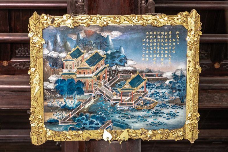 Tranh dân gian Việt Nam: Nguồn gốc, đặc điểm và 12 dòng tranh tiêu biểu 14 Tranh Kính Huế